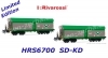 Set dvoch samovsypnch vozov Fals-x, SD-KD (SD - Kolejov doprava a.s.)