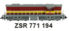 Dieselov lokomotva 771.194, "meliak", SR