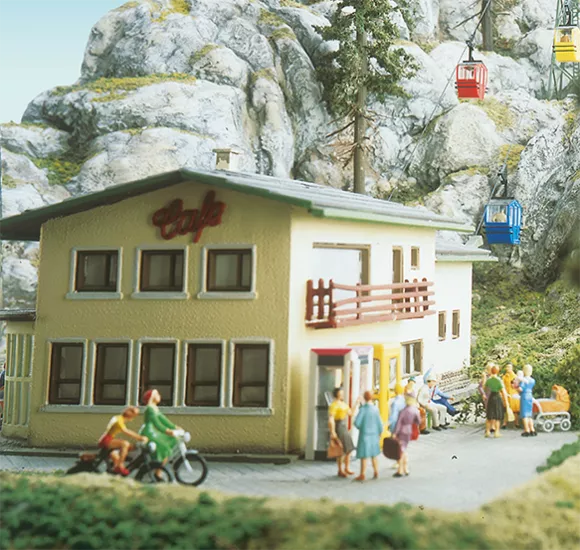 Lanovka Kanzelwandbahn – stavebnica budov pre hornú a dolnú stanicu Lanovka Kanzelwandbahn – stavebnica budov pre hornú a dolnú stanicu