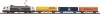 �tartovac� set Elektrick� ru�e� TRAXX s 3 kontajnerov�mi voz�ami RENFE