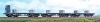 S�prava n�kladn�ho voz�a s dvoma plo�inov�mi voz�ami typu R - jeden s kab�nou brzd�ra - a plo�inov�m voz�om FS typu Smm, epocha