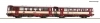 Diesel railcar 810 458-0 with trailer, CD