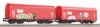 Set dvoch plachtov�ch vag�nov Shimmns, Caib NS
