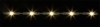 2 LED bar spotlights, warm white, each 180 mm