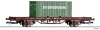 Plo�inov� vag�n s kontajnerom Evergreen, �D