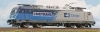 Elektrick� lokomot�va TRAXX 3 typ 388 015 spolo�nosti �D Cargo, vo farb�ch METRANS