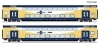 2-piece set: Double-decker coaches, metronom