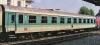 Osobn� voze� typ ABom520, 1./2. trieda DB Regio, �ra V v mincovom tyrkysovom/pastelovo tyrkysovom laku