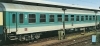 Osobn� voze� typu Bom280, 2. trieda, DB Regio, �ra V v mincovom tyrkysovom/pastelovom tyrkysovom laku
