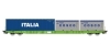 Kontajnerov� vag�n Sggnss SETG s kontajnetmi Italia 40 + 2x Cosco OT 20