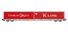 Kontajnerov� vag�n Sggnss s kontajnermi LIS HASU + K-Line