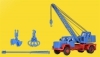 H0 MAGIRUS Eckhauber with Fuchs excavator