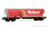 4-osov� obiln� v�sypn� voze� s obl�mi bo�nicami, n�ter Mahou, RENFE, ep. V