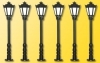 Set - parkov� lampy, 6ks (H0)