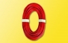 High-current cable 0,75 mm2, red, 10 m