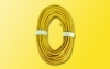 High-current cable 0,75 mm2, yellow, 10 m
