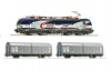 Set n�kladn�ho vlaku Vectron ZSSK Cargo s dvomi vag�nmi Hbbillns (anal�gov� model)