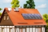 Satellite system, solar panels