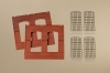 Walls 2326B red, industrial windows E