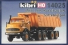 H0 MB round bonnet with MEILLER tippersemi-trailer