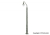 �elezni�n� lampa na mre�ovanom st�pe