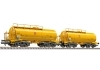 2-dielny set 4-n�pravov�ch cisternov�ch voz�ov L�schzug Wilhelm K�hler, DB AG