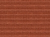 3D Cardboard Sheet �Roof Tile�, red