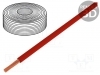 K�bel pre digit�lne in�tal�cie, 0,25 mm2, �erven�, metrov� predaj (1 meter)