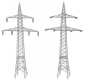 2 Electricity pylons (110 kV)