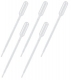 Pipettes, plastic, 5 pieces