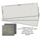 Dla�obn� kame� (reli�fne PVC dosky, 3ks)