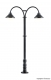 N�stupi��n� dvojlampa Baden-Baden doppelt, 2 LED tepl� biela