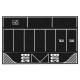H0 - Parkovacie miesta, �ierny asfalt