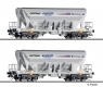 Freight car set Captrain /Eurovia
