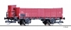 Otvorený nákladný vagón s brzdárskou búdkou, ČSD