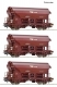 3-piece set: Swivel roof wagons, CD Cargo