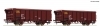 2-piece set: Rolling roof wagones, FS