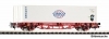 Containertragwagen Lgs Cosco DB AG VI 1x40' Container mit Panda Containertragwagen Lgs Cosco DB AG VI 1x40' Container mit Panda