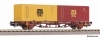 Containertragwagen 2 x 20' MSC Container FS V Containertragwagen 2 x 20' MSC Container FS V