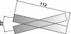 Kriovatka 30, vka profilu 2,5 mm (Standardgleissystem)