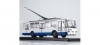 Trolejbus TR14 modro-biely