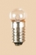 1 lamp with screw socket clear single