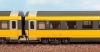 Regiojet - Trojdielny set osobného vlaku Regiojet s jedným vozňom Business-Relax