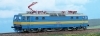 Elektrická lokomotíva 363 074, ČSD, modro-žltá