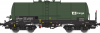 Cisternový vagón Zaes, zelený, CZ-CDCR