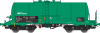 Cisternový vagón Zaes, CZ-RCO, zelený