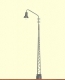 Lampa s mrežovaným stĺpom