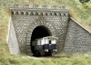 H0 - Tunelový portál, jednokoľajná trať