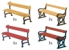 12 Park benches