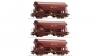 Set 3 vagónov s posuvnou strechou Tds, SNCB